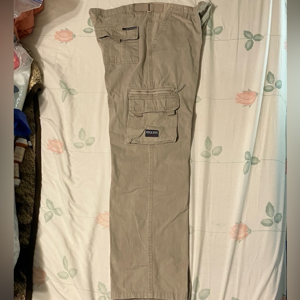 Vertical Sport Khaki Cargo Jeans